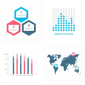 Set of business infograph vectors | Free stock vector - 495496