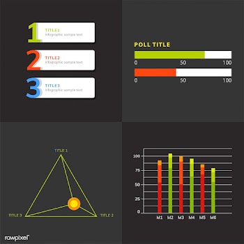 Set of business infograph vectors | Free stock vector - 495528