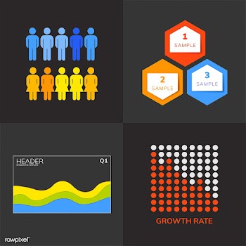 Set of business infograph vectors | Free stock vector - 495531