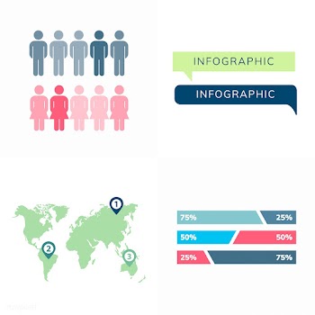 Set of business infograph vectors | Free stock vector - 495552