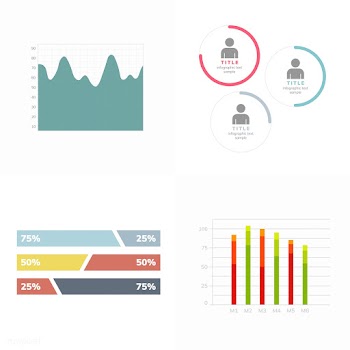 Set of business infograph vectors | Free stock vector - 495633