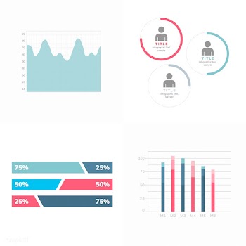 Set of business infograph vectors | Free stock vector - 495635
