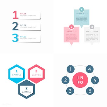 Set of business infograph vectors | Free stock vector - 495636