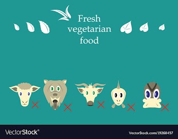 Set of butchery logo templates farm animals vector image