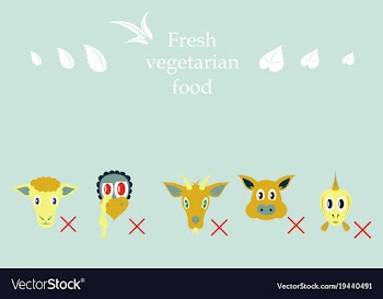 Set of butchery logo templates farm animals vector image