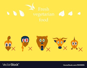 Set of butchery logo templates farm animals vector image