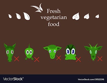 Set of butchery logo templates farm animals vector image