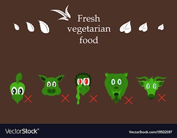 Set of butchery logo templates farm animals vector image