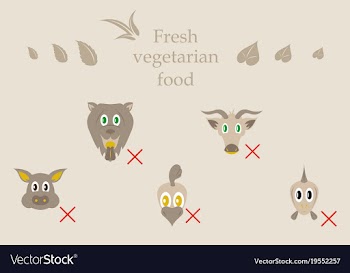 Set of butchery logo templates farm animals vector image