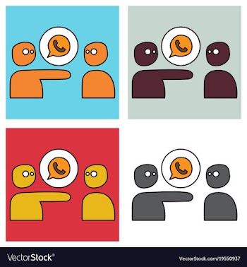 Set of button icon backgroundwhatsapp logo design vector image