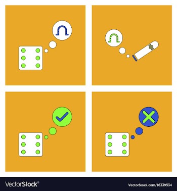 Set of casino gamble icons on backgrounds vector image