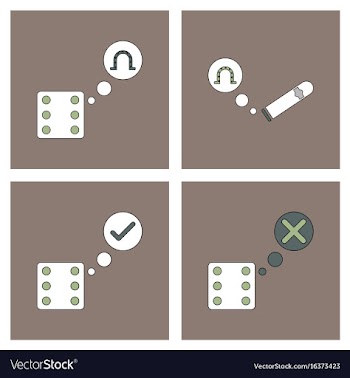 Set of casino gamble icons on backgrounds vector image