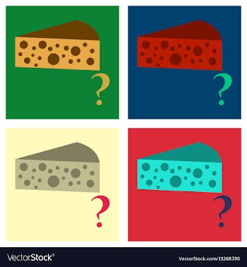Set of cheese icon flat symbol for web logo vector image