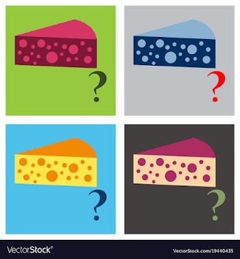 Set of cheese icon flat symbol for web logo vector image