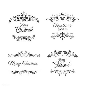 Set of Christmas badge design vectors | Free stock vector - 494345