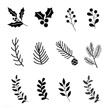 Set of Christmas design elements vector | Free stock vector - 494231