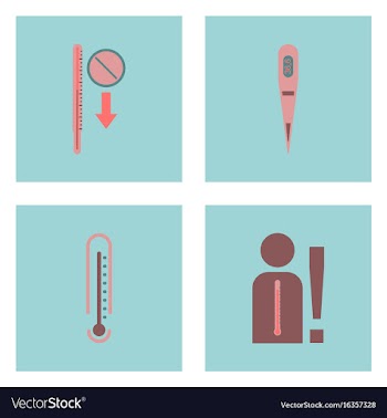 Set of clinical icons medical equipment on the vector image