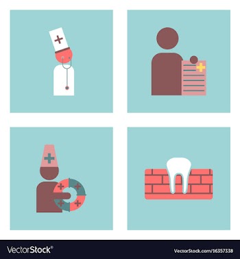 Set of clinical icons medical equipment on the vector image