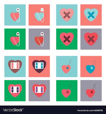 Set of clinical icons medical equipment on the vector image