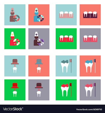 Set of clinical icons medical equipment on the vector image
