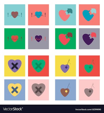 Set of clinical icons medical equipment on the vector image