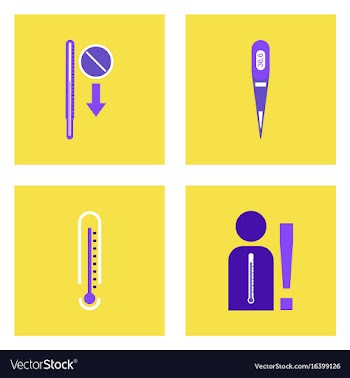Set of clinical icons medical equipment on the vector image