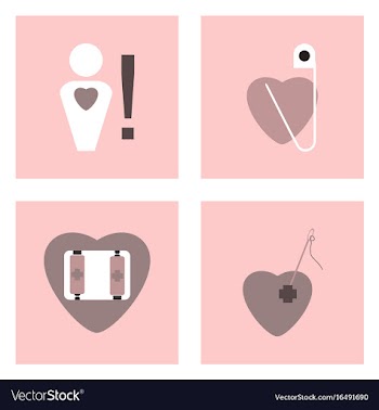 Set of clinical icons medical equipment on the vector image