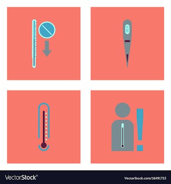 Set of clinical icons medical equipment on the vector image