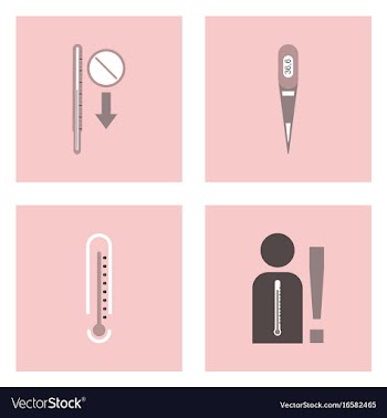 Set of clinical icons medical equipment on the vector image