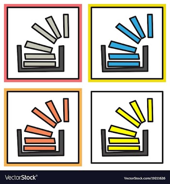 Set of code logo overlow social social media vector image