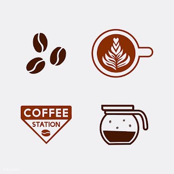 Set of coffee elements and coffee accessories.. | Free stock vector - 503353