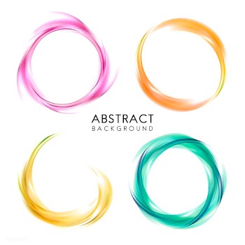 Set of colorful abstract background design | Free stock vector - 484190