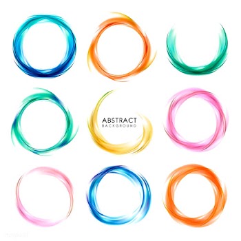 Set of colorful abstract background design | Free stock vector - 484279