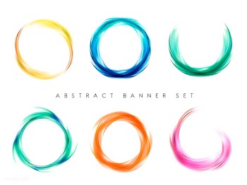 Set of colorful abstract background design | Free stock vector - 484287