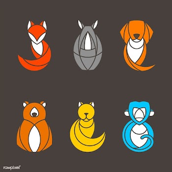 Set of colorful animal vectors | Free stock vector - 520911