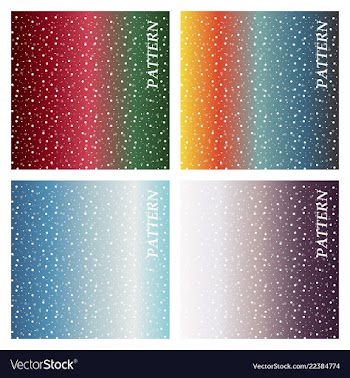Set of colorful geometric background fluid shapes vector image