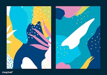 Set of colorful Memphis style backgrounds vec.. | Free stock vector - 539809