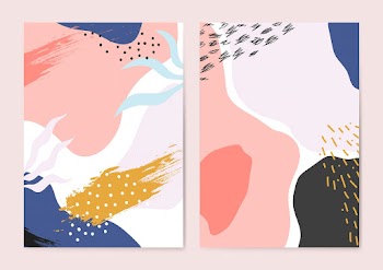 Set of colorful Memphis style backgrounds vec.. | Free stock vector - 539997
