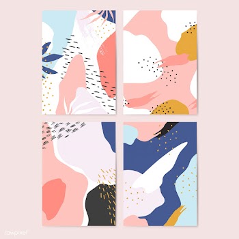Set of colorful Memphis style backgrounds vec.. | Free stock vector - 540059