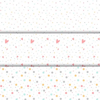Set of colorful polka dot pattern vectors | Free stock vector - 508653