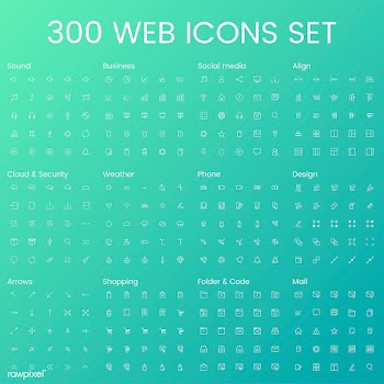 Set of computer icon vectors | Free stock vector - 251799