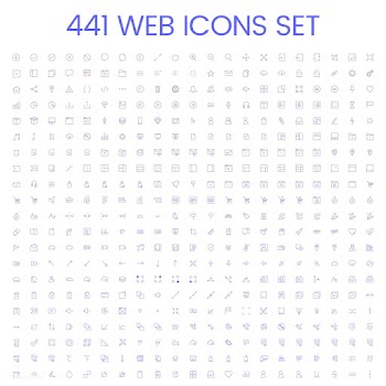 Set of computer icon vectors | Free stock vector - 251801