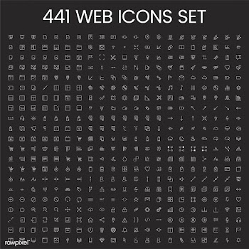 Set of computer icon vectors | Free stock vector - 251802