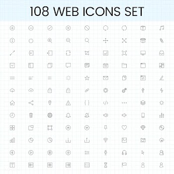 Set of computer icon vectors | Free stock vector - 251805