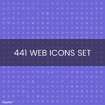 Set of computer icon vectors | Free stock vector - 251806