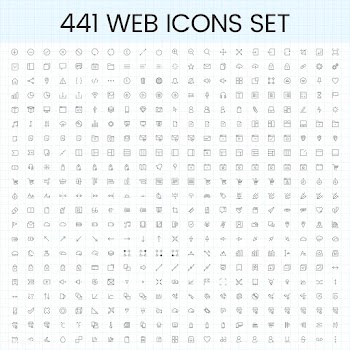 Set of computer icon vectors | Free stock vector - 251807