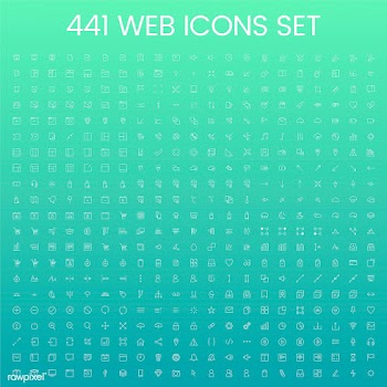Set of computer icon vectors | Free stock vector - 251811