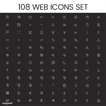Set of computer icon vectors | Free stock vector - 251820