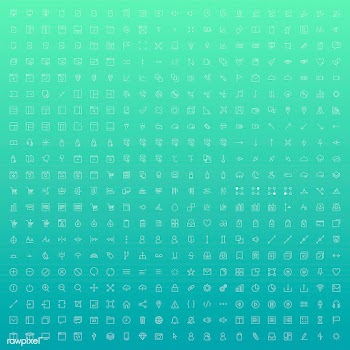 Set of computer icon vectors | Free stock vector - 251829