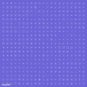 Set of computer icon vectors | Free stock vector - 251861